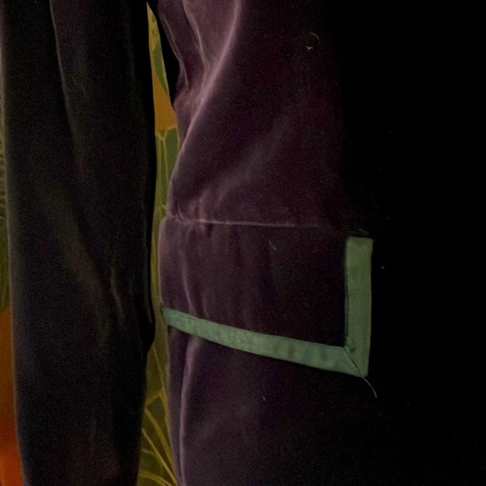 Rive Gauche Yves St Laurent vintage suit 1996 Velvet suit 36 ,4/6 hardly worn - Picture 4 of 13